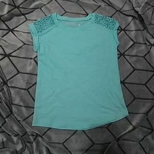 Girls Rolled Sleeve Shirt